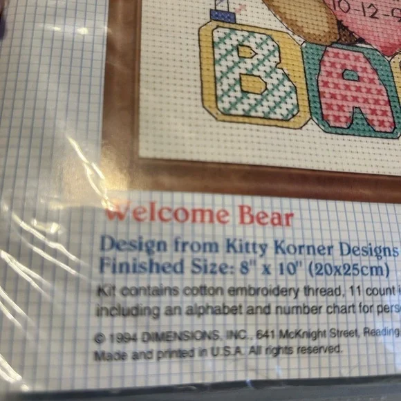 Stitchables welcome baby - Picture 5 of 5